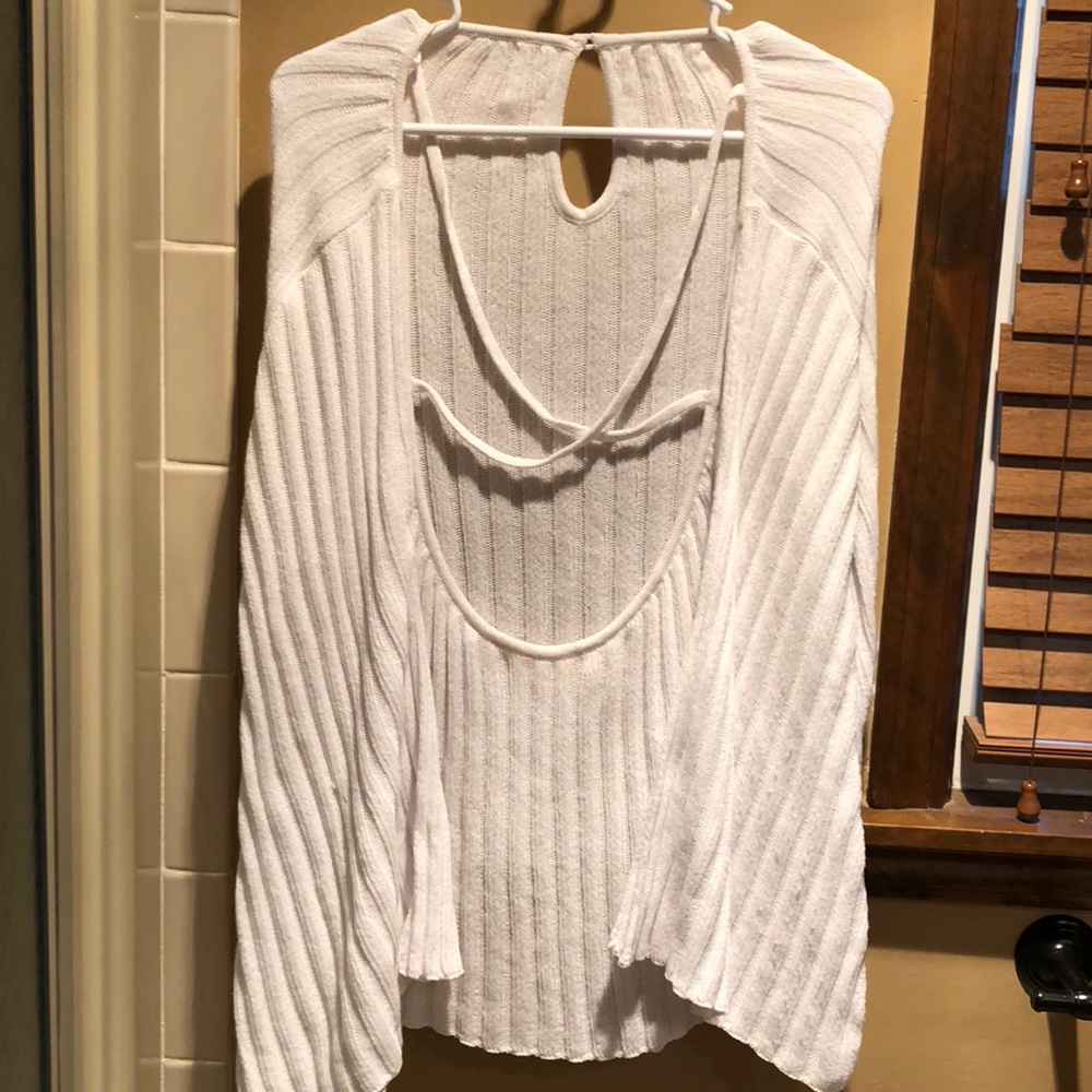 Jens Pirate Booty Open Back Sweater- NWOT